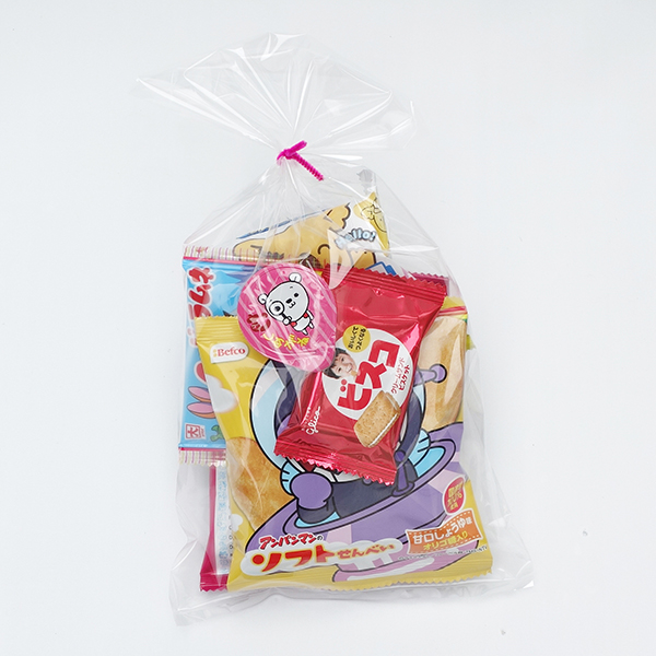 駄菓子の詰め合わせ160円パックの画像